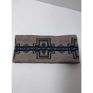 Pendleton Harding Pattern Fleece-lined Merino Wool Headband Cold Weather Unisex